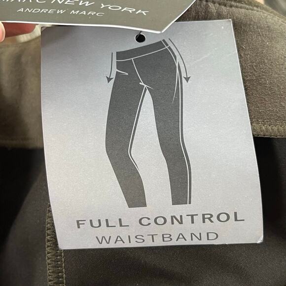 Marc New York Women's Olive Green Vegan Suede Pull On Pants Size XL. NEW - Picture 7 of 9